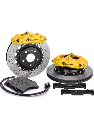 High Performance Racing Custom Car Big Brake Kit Caliper 6 Piston Brake Caliper Porsche Automatic Braking System