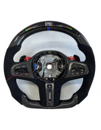 BMW G30 G38 steering wheel sports carton permanent carbon racing (ecr) carbon maintenance