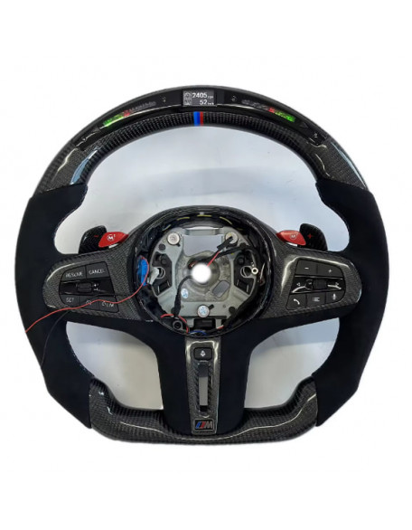 BMW G30 G38 steering wheel sports carton permanent carbon racing (ecr) carbon maintenance