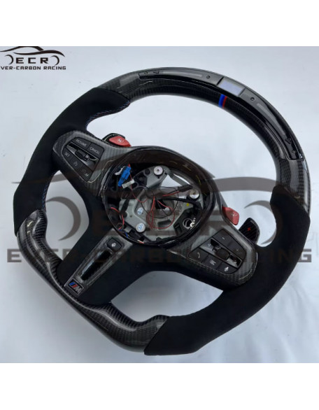 BMW G30 G38 steering wheel sports carton permanent carbon racing (ecr) carbon maintenance